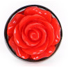Kiotos Plug Bijou anal Alu avec Rose 6 x 2.8 cm